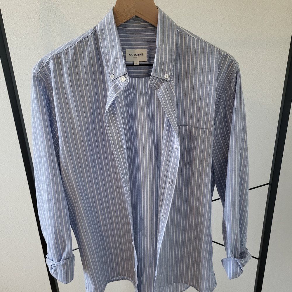 Octobre Editions Striped Men's Charlie Shirt